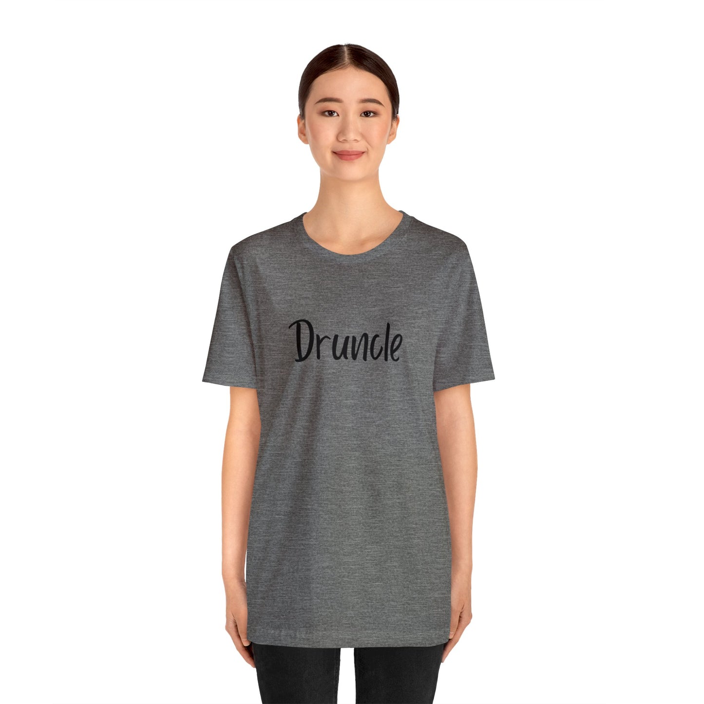 Druncle Unisex Jersey Short Sleeve Tee | Gift for Uncle | Uncle Shirt