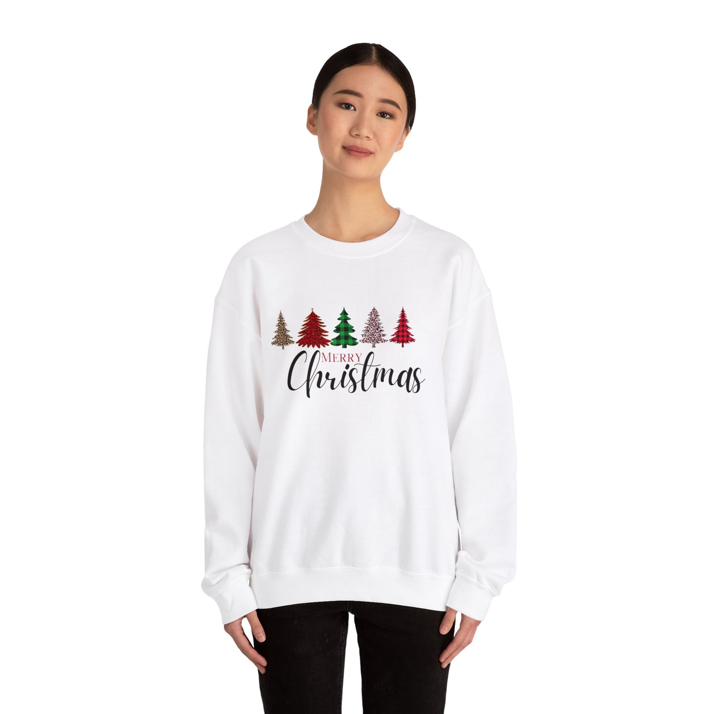 Merry Christmas Unisex Crewneck Sweatshirt, ugly christmas sweatshirt