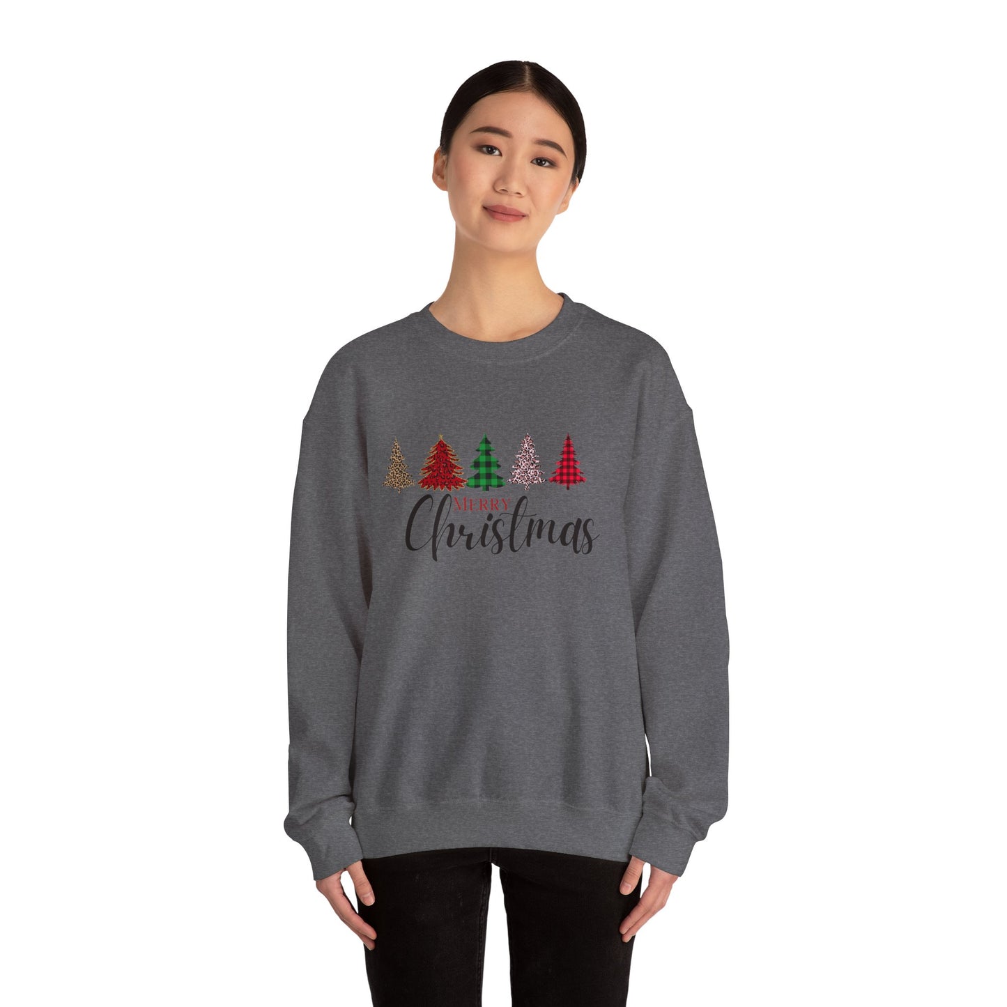 Merry Christmas Unisex Crewneck Sweatshirt, ugly christmas sweatshirt