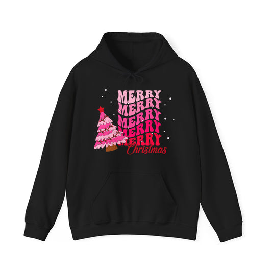 Merry Merry Merry Christmas, 1Hooded Sweatshirt, Christmas Hoodie