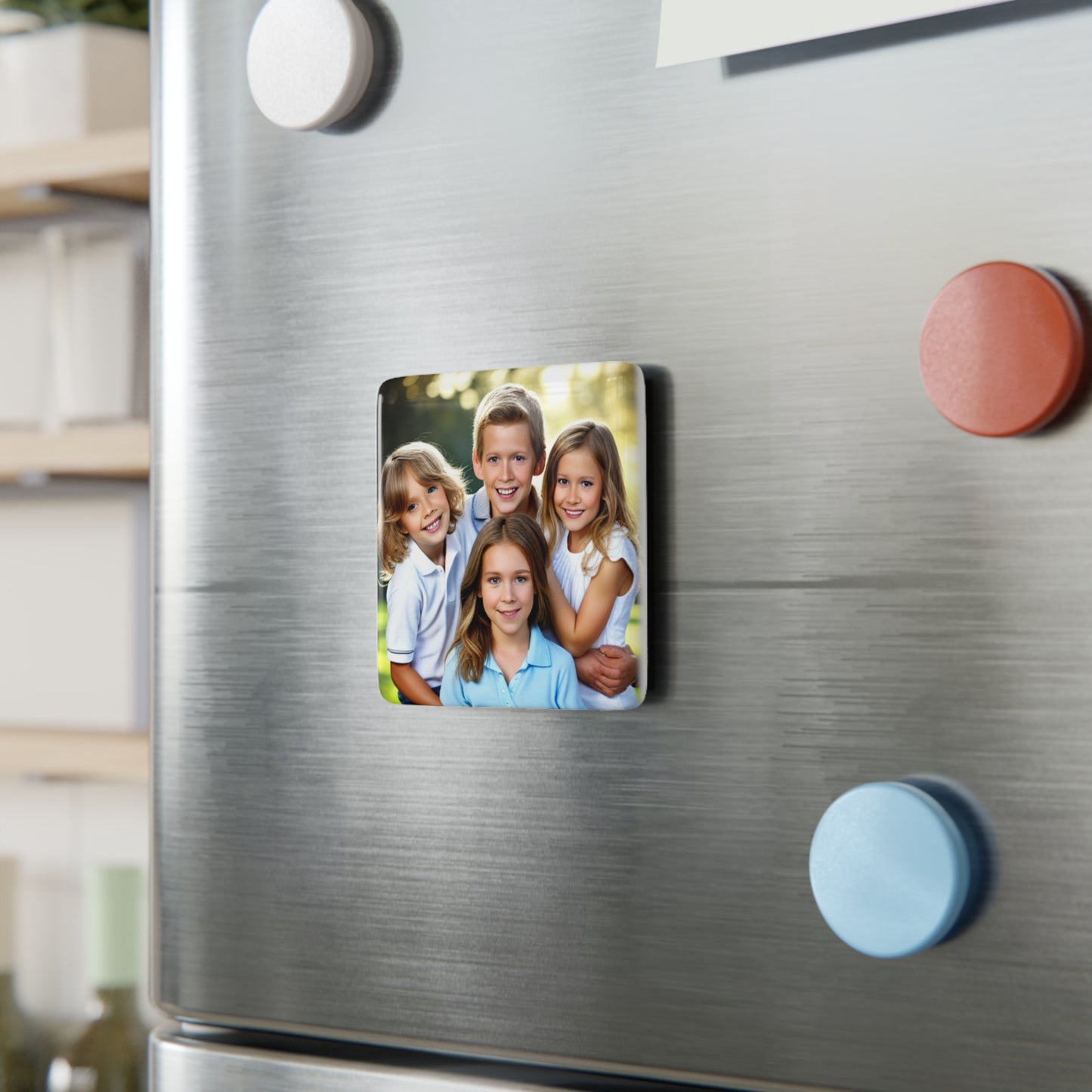 Personalized Porcelain Magnet, Square | custom gift