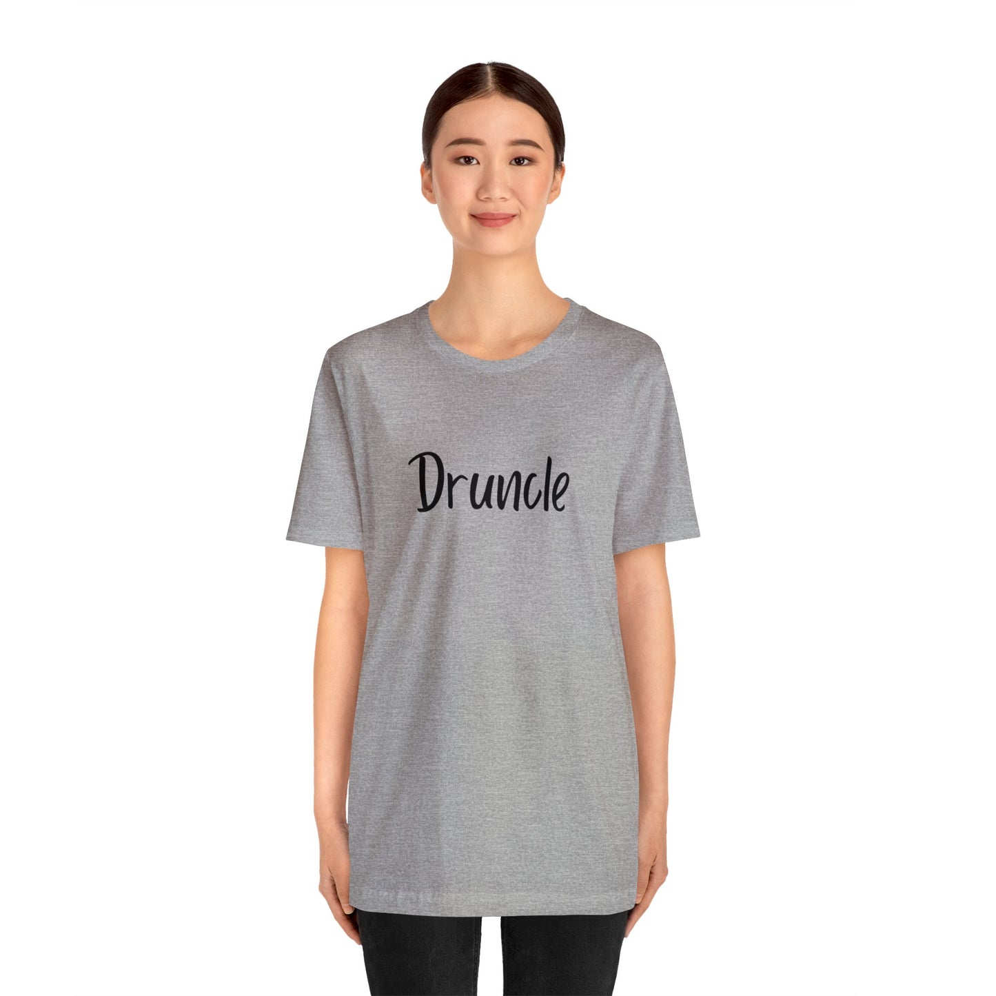 Druncle Unisex Jersey Short Sleeve Tee | Gift for Uncle | Uncle Shirt