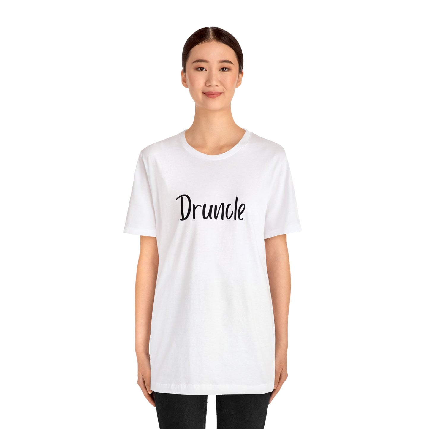 Druncle Unisex Jersey Short Sleeve Tee | Gift for Uncle | Uncle Shirt