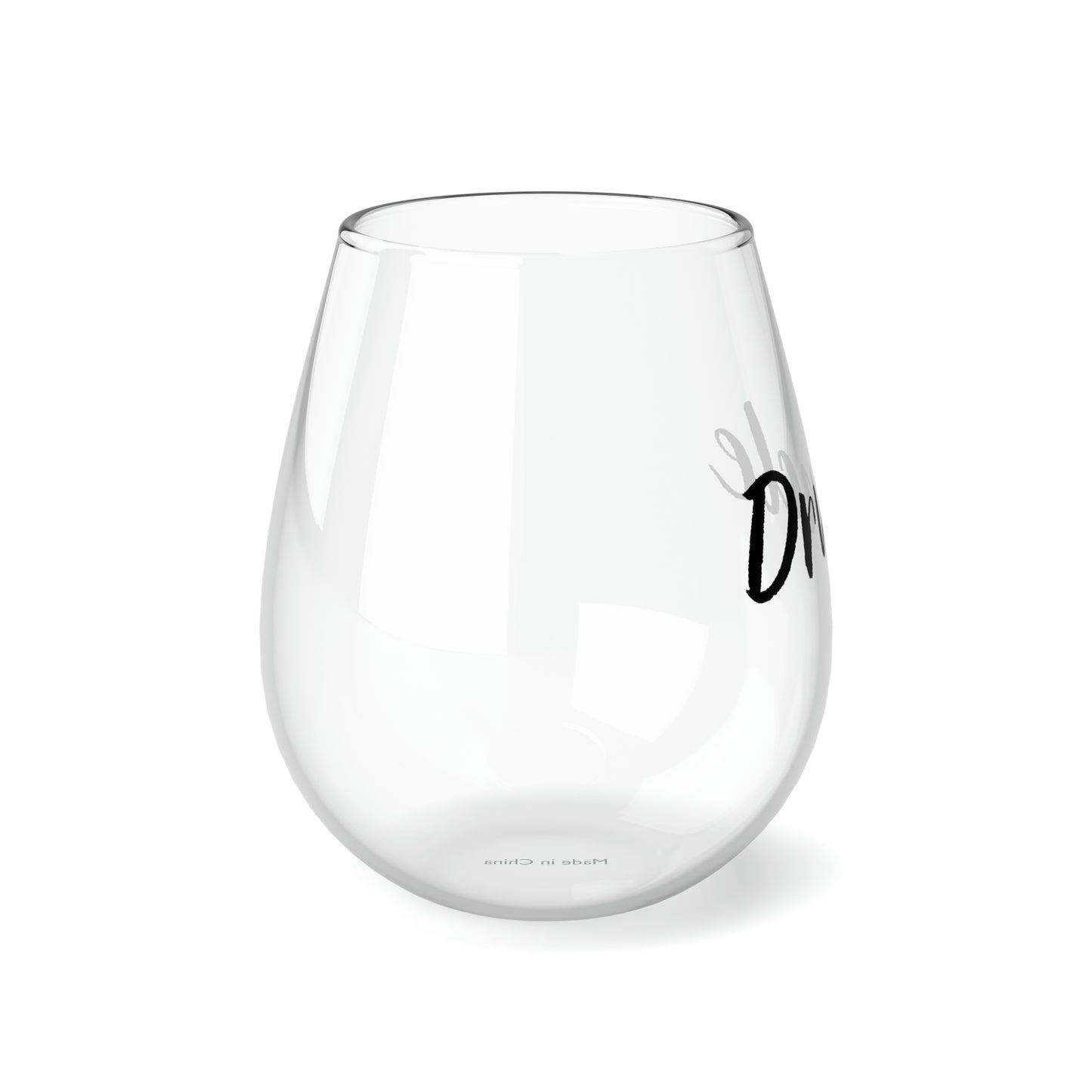 Druncle Stemless Wine Glass, 11.75oz | Uncle Gift