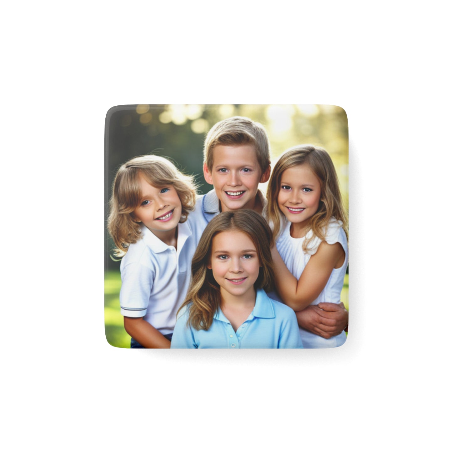 Personalized Porcelain Magnet, Square | custom gift