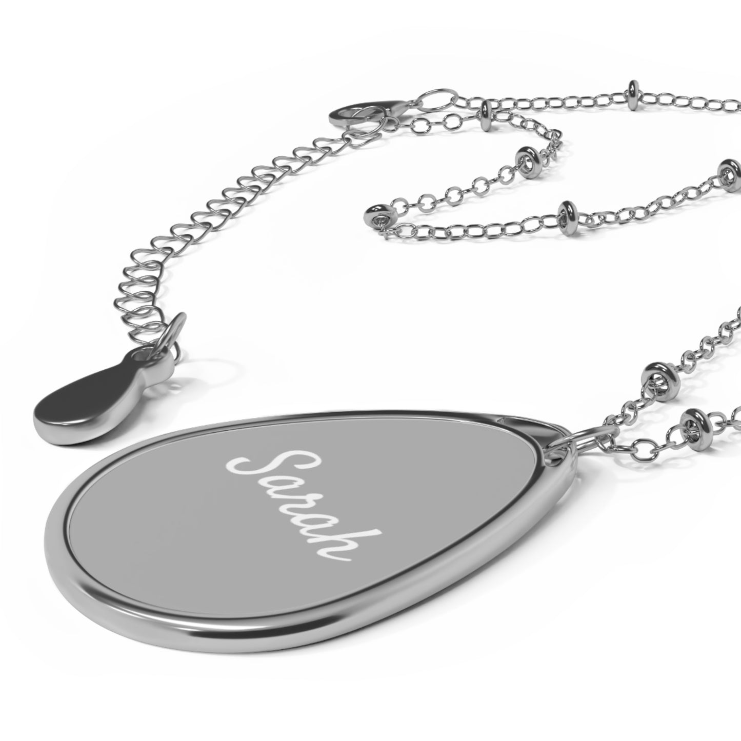 Personalized Oval Necklace, Gift for Her, Christmas Gift