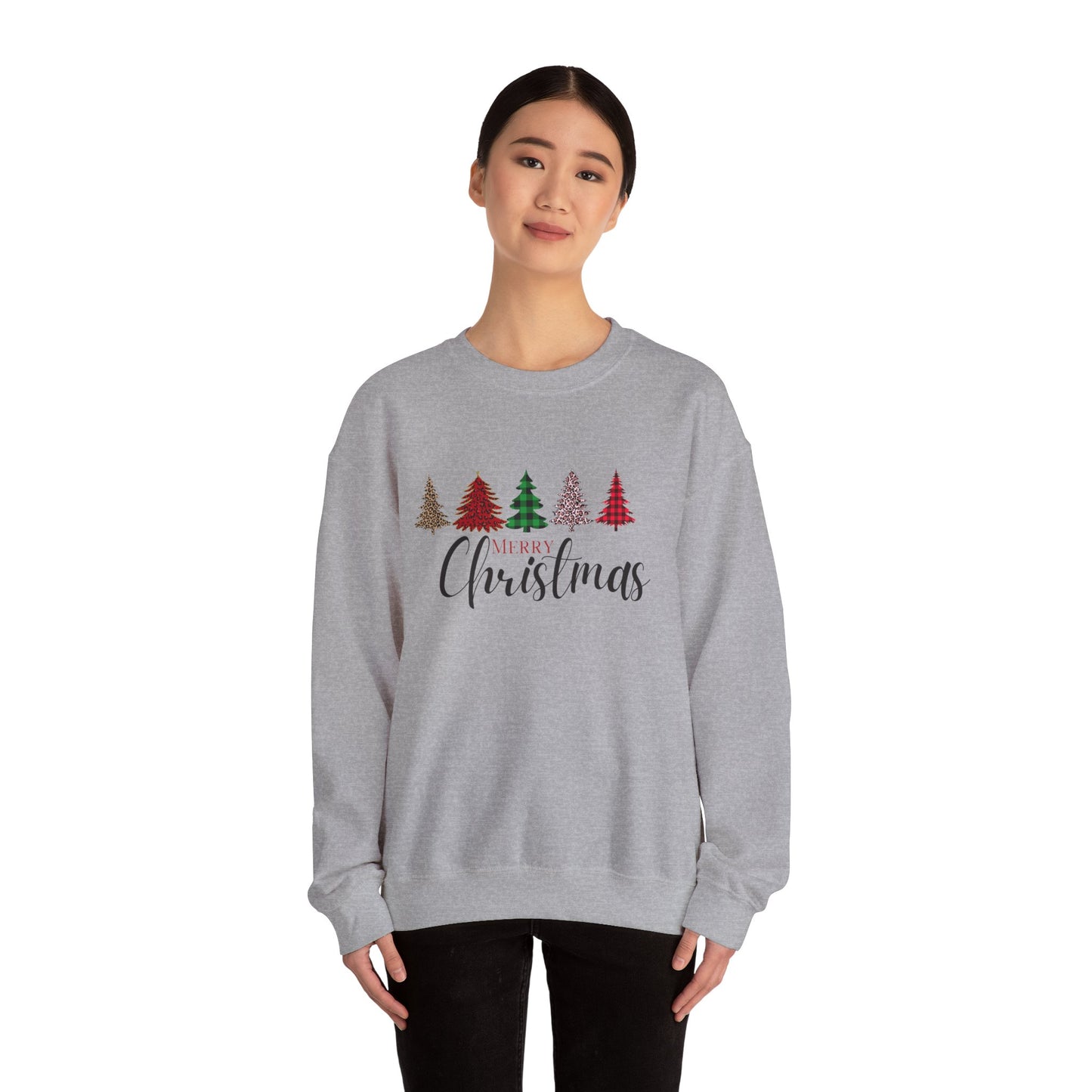 Merry Christmas Unisex Crewneck Sweatshirt, ugly christmas sweatshirt